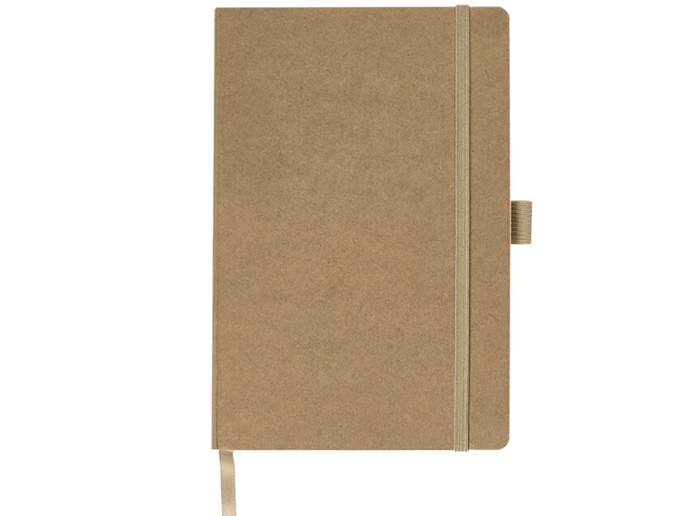 Блокнот Sevilia Soft, гибкая обложка из крафта A5, 80 листов, крафтовый/бежевый-4