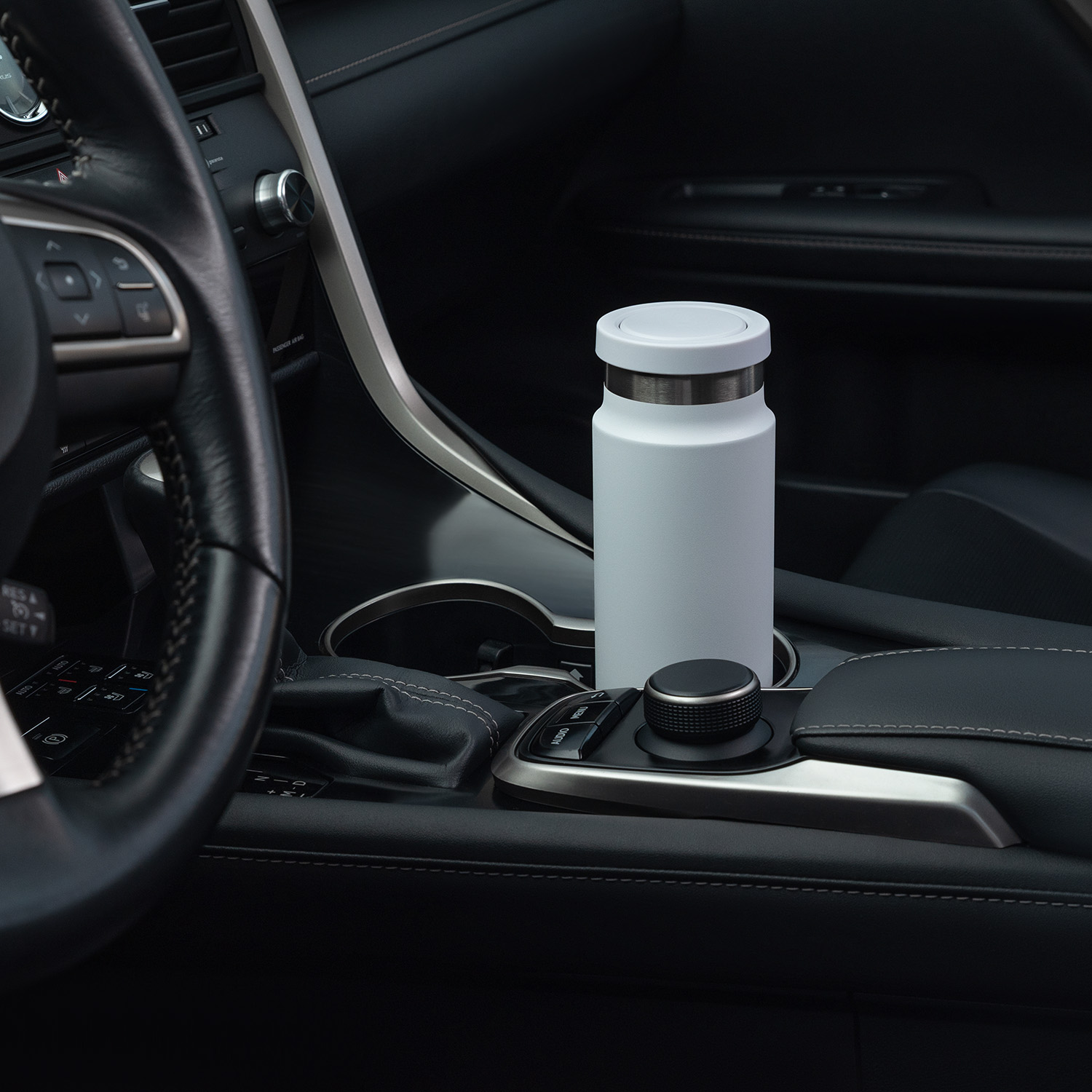 Термобутылка вакуумная герметичная Аллегра, белая-12