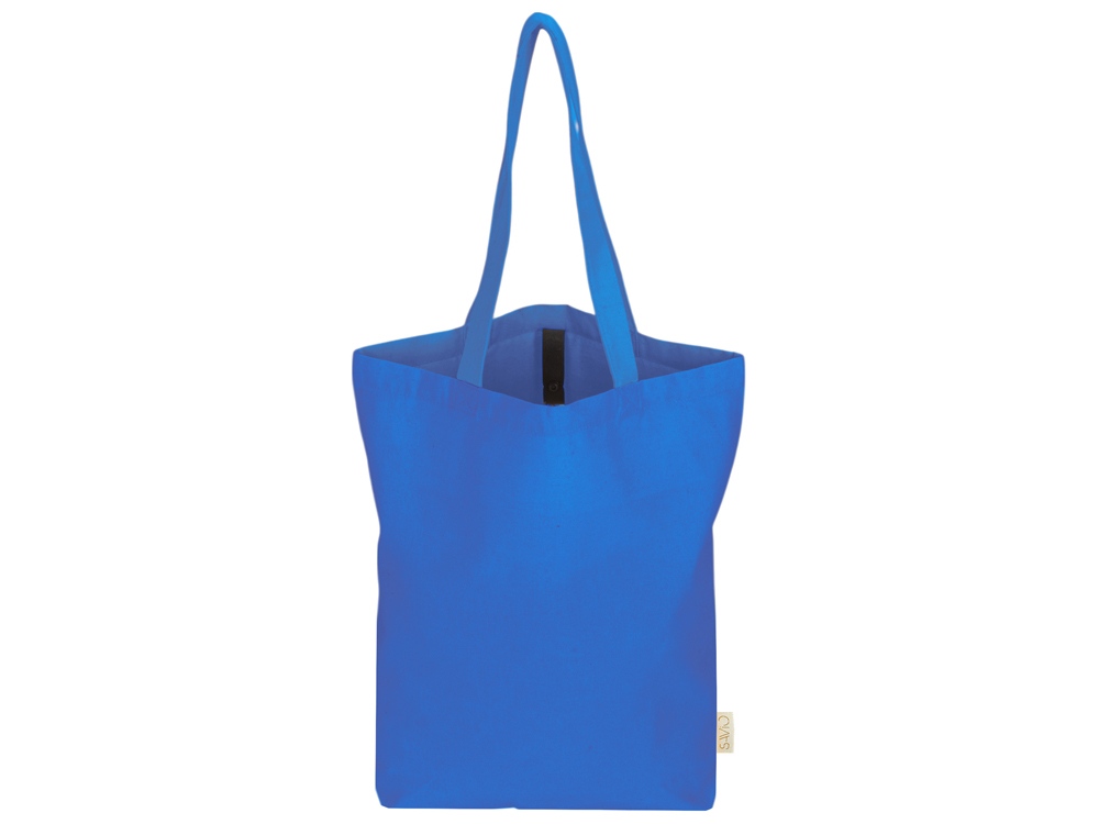 Сумка Fixy из переработанного хлопка с фиксирующей эластичной лентой, синий-5