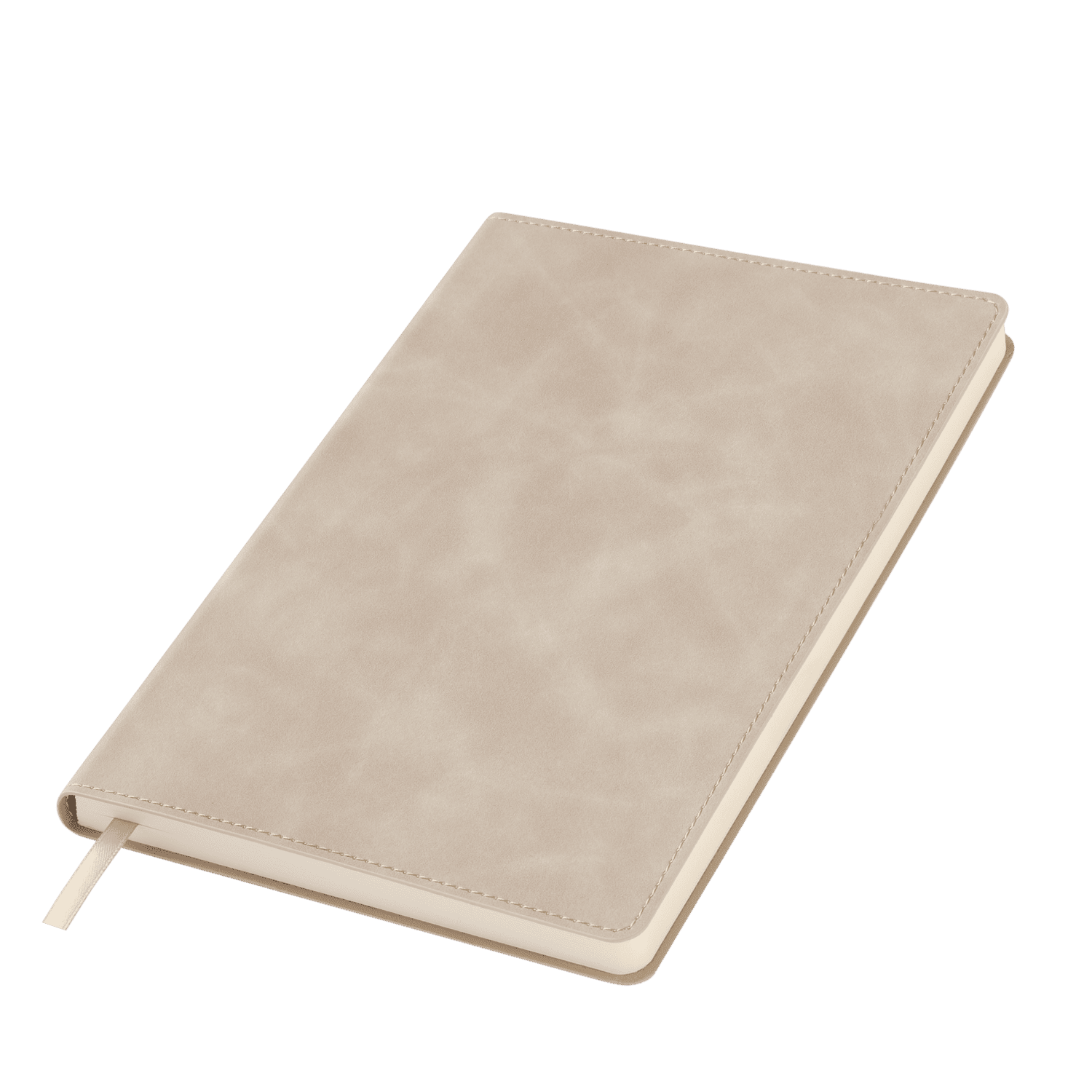 Ежедневник Verona недатированный, бежевый-1