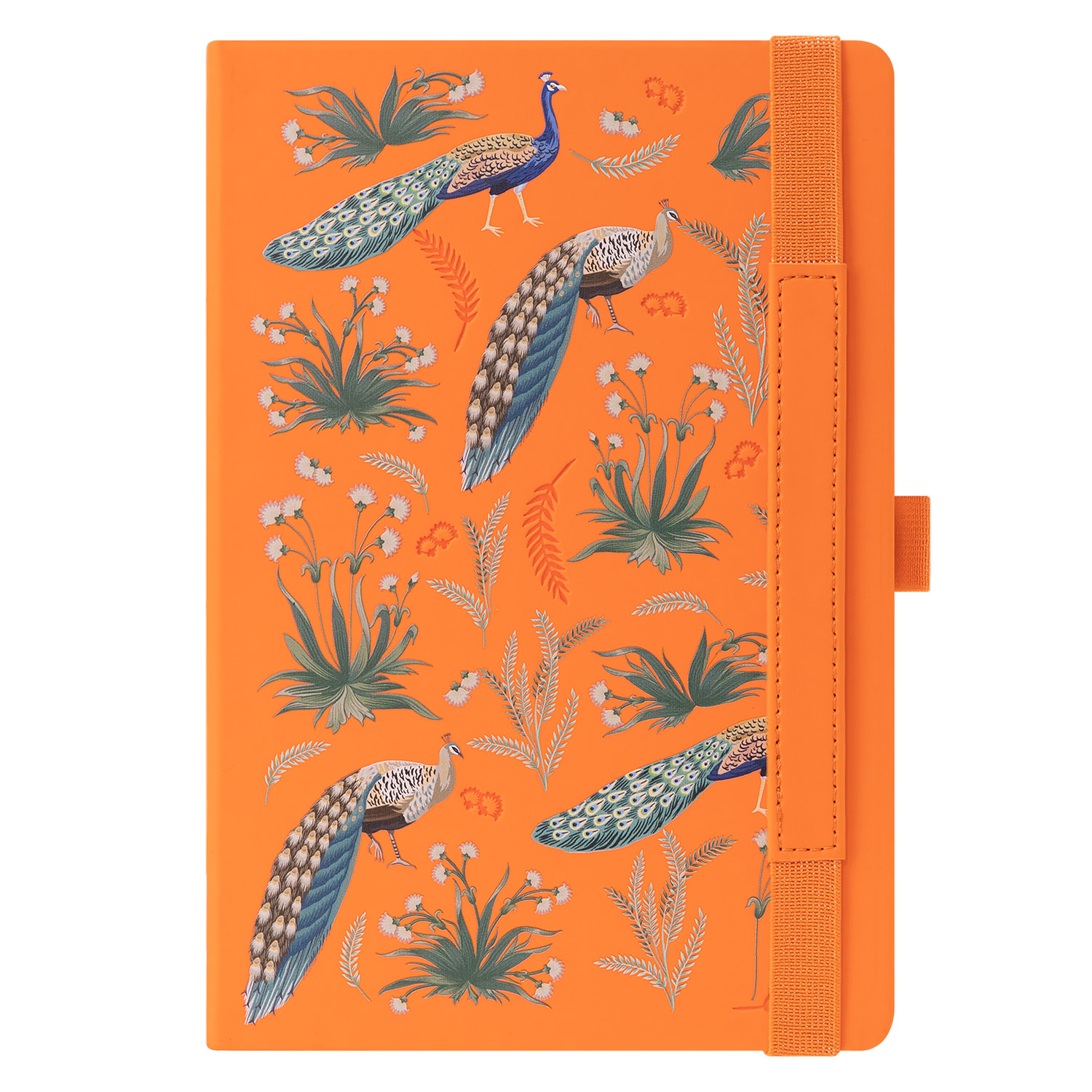 Ежедневник Альфа (Alpha) недатированный, оранжевый/оранжевый-8