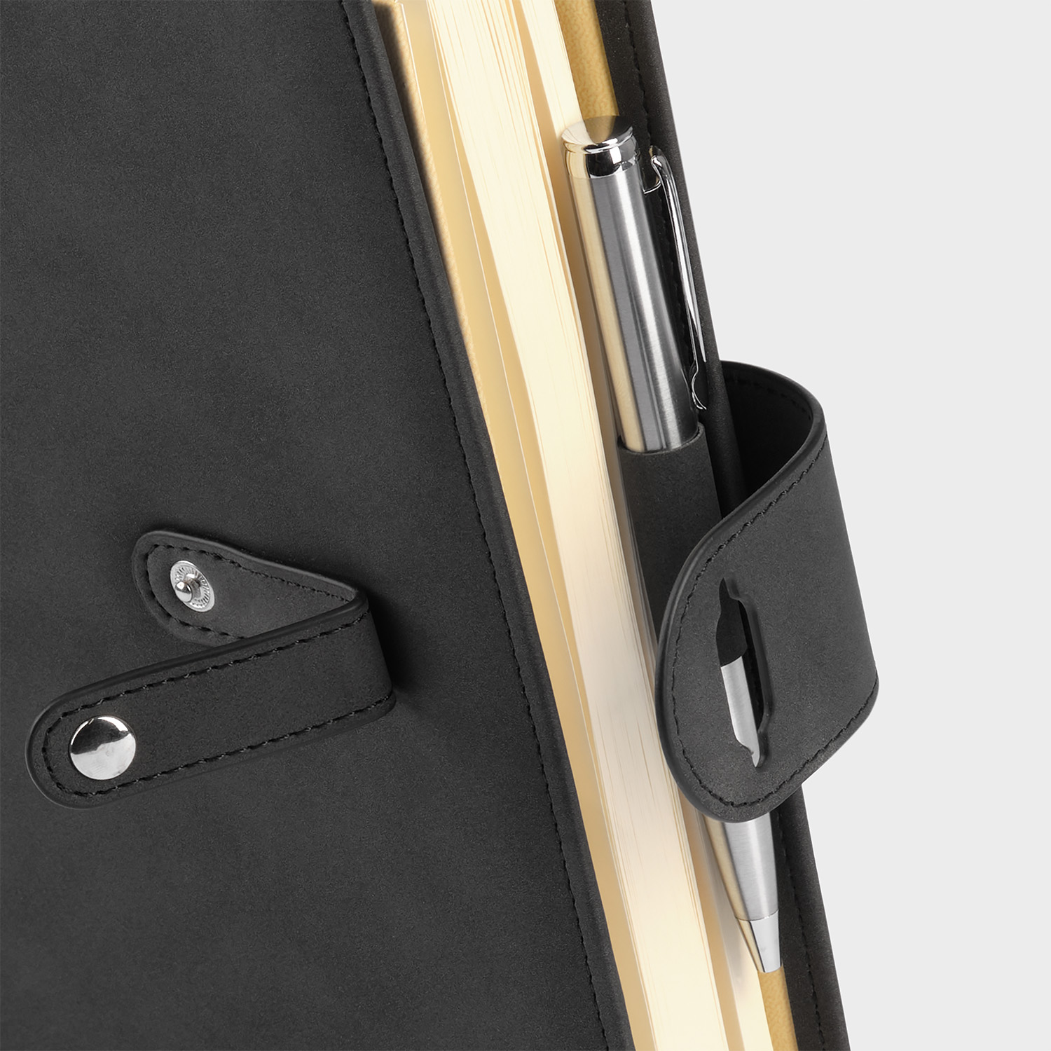 Ежедневник-портфолио Passage NEO недатированный в подарочной коробке, черный-5