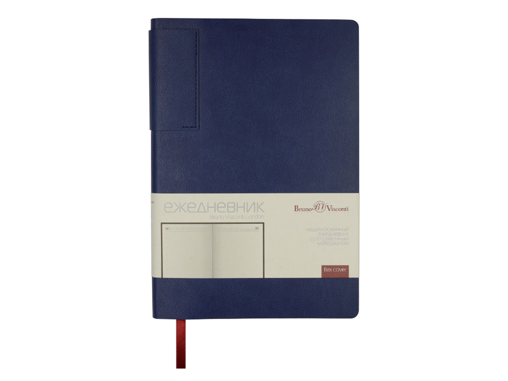 Ежедневник недатированный  А5 LONDON синий-1