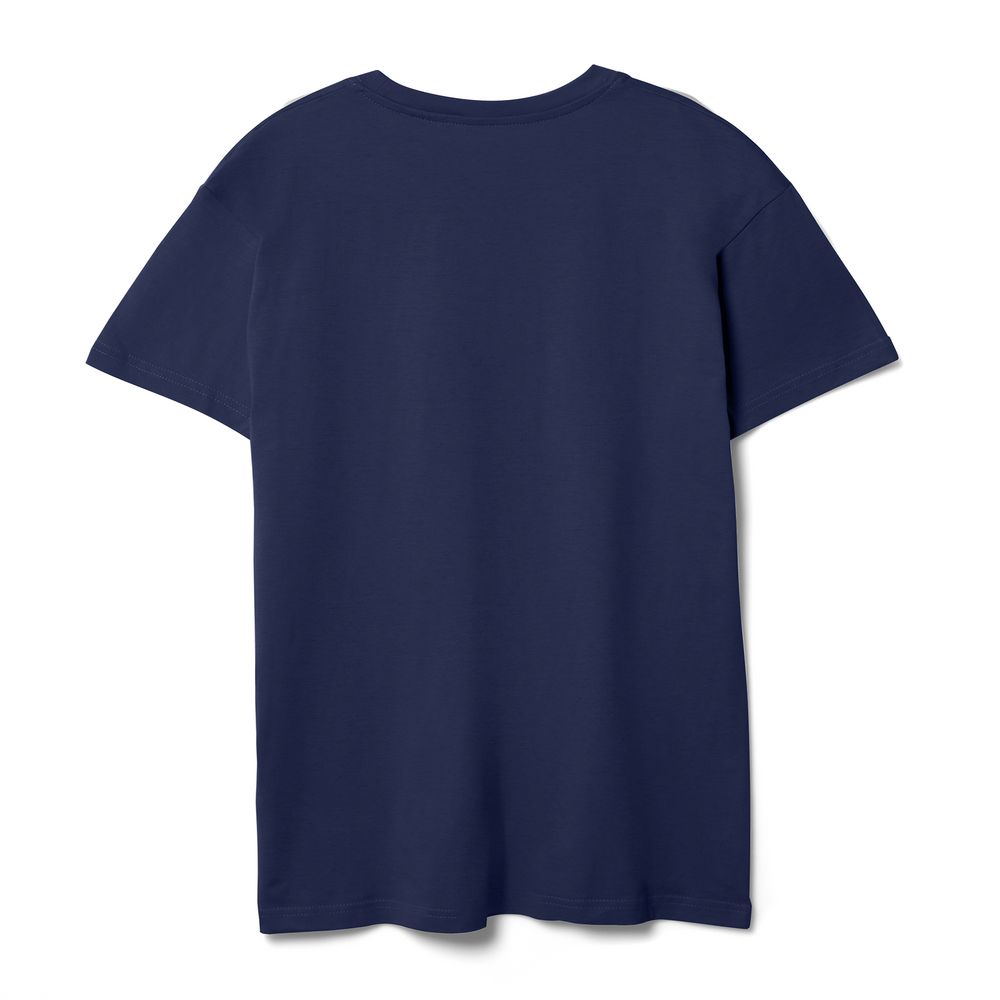 Футболка унисекс T-bolka 140, темно-синяя (кобальт)-2