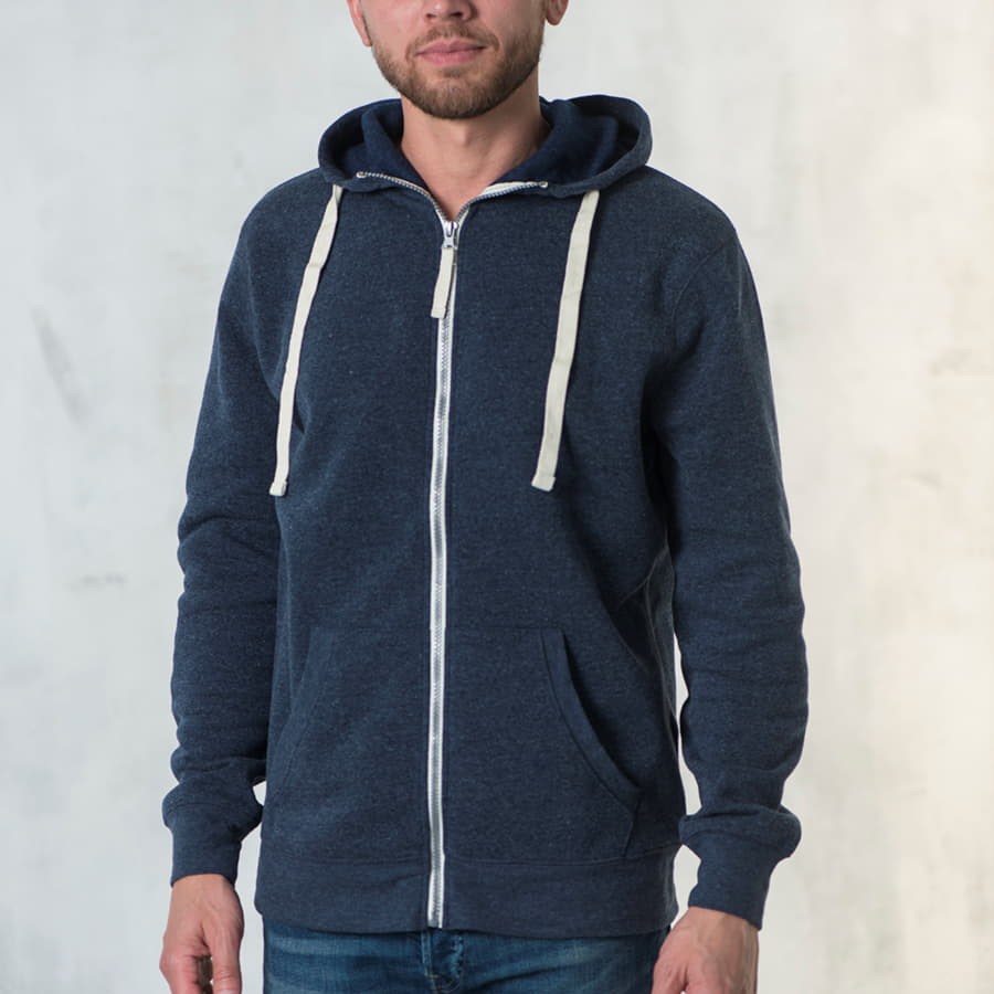 Толстовка мужская CIPRO MAN 265, синий меланж-2