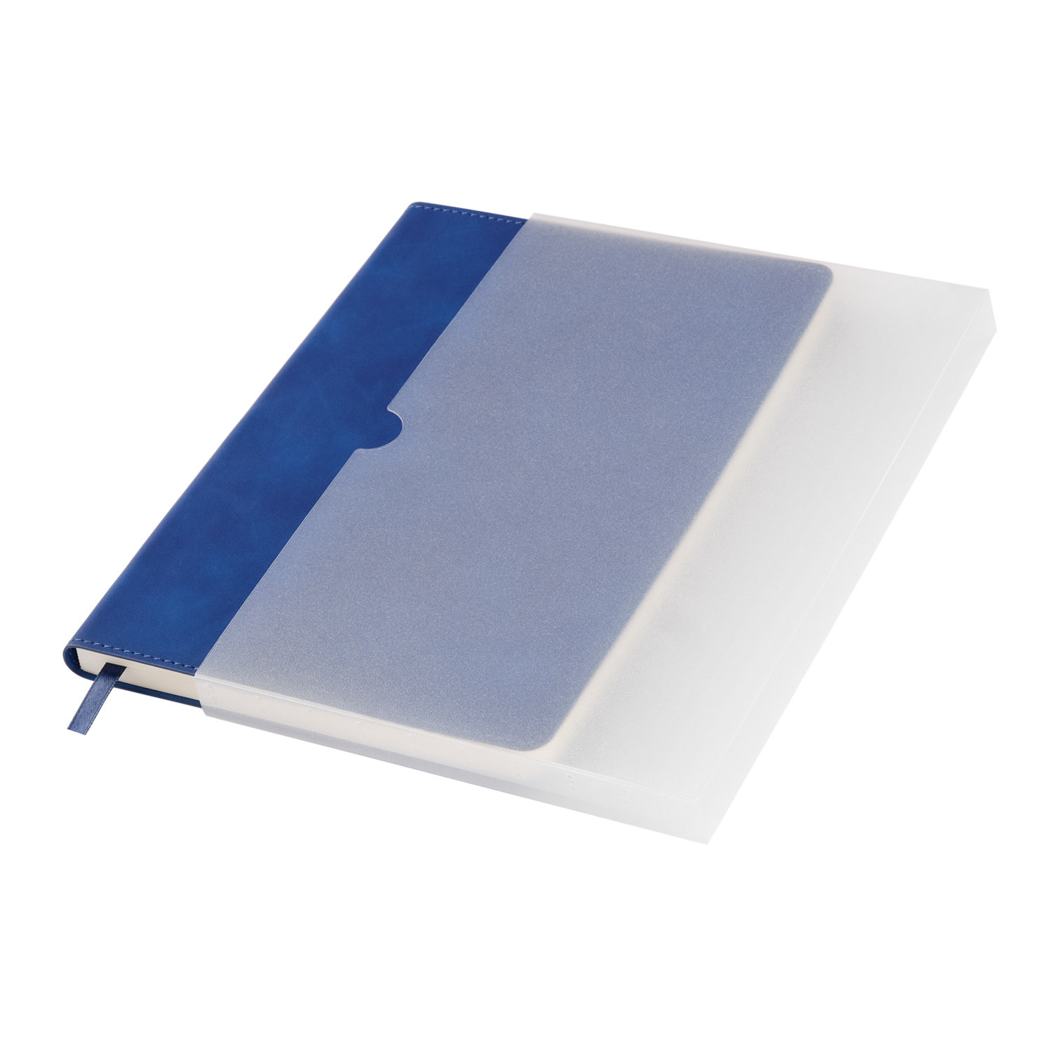 Ежедневник Верона (Verona) недатированный, ярко-синий-8