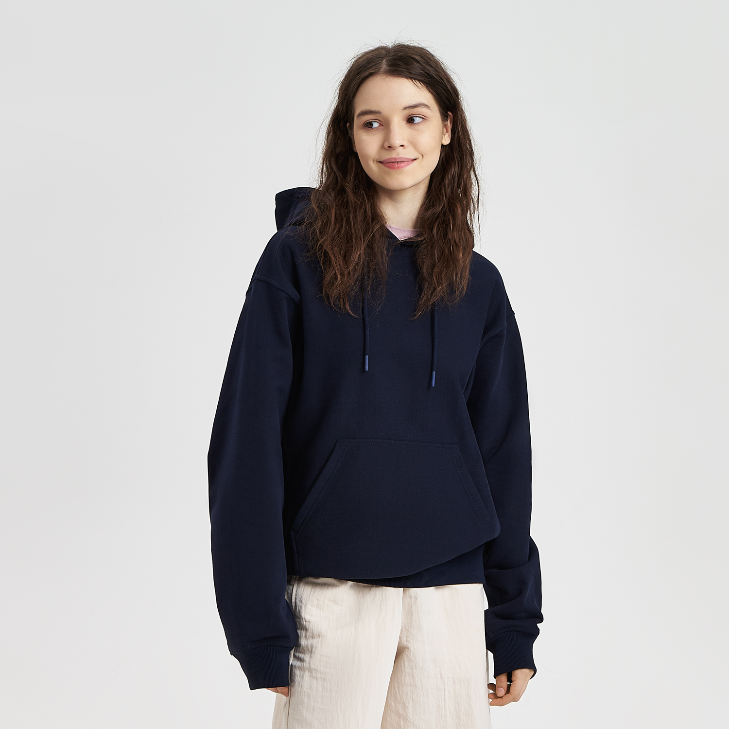 Худи релакс унисекс ADVENTURE, темно-синий-2