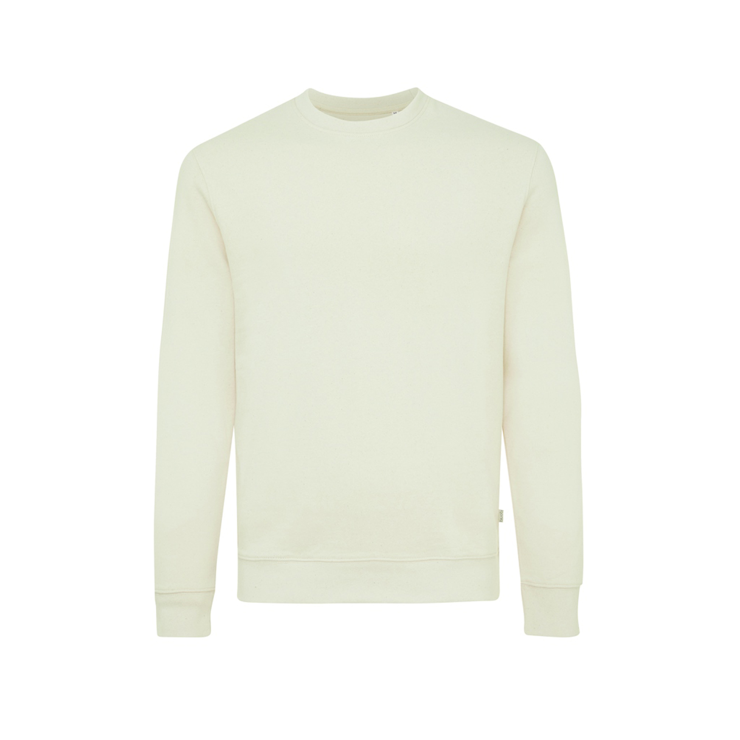 Свитшот Iqoniq Denali из переработанного неокрашенного хлопка, унисекс, 340 г/м²-0
