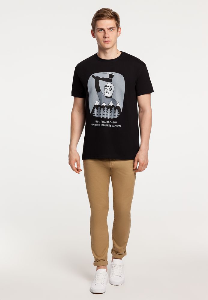 Футболка «Хардкор», черная-2