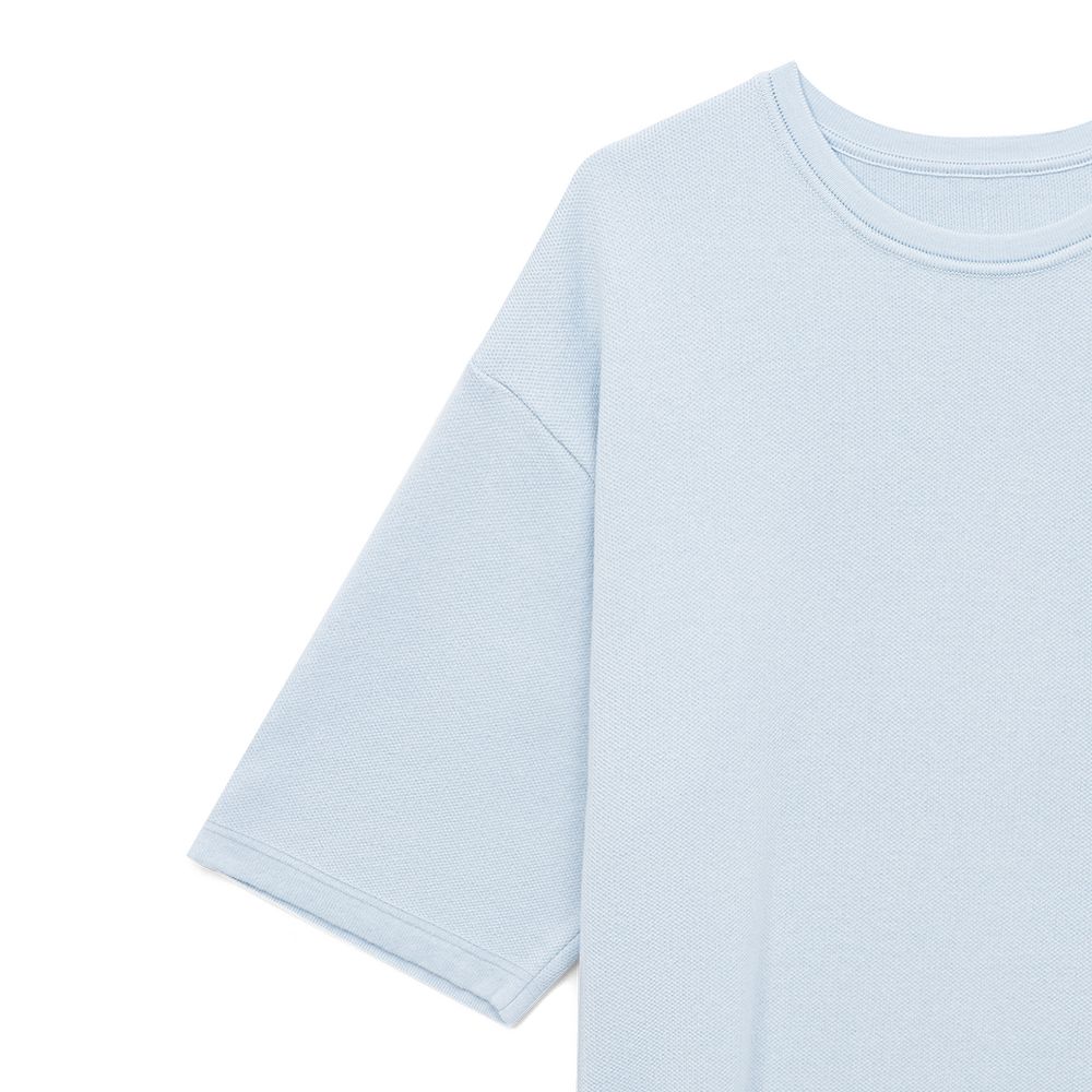 Джемпер с коротким рукавом Siluetti Volumica, светло-голубой-3