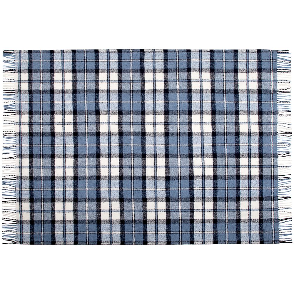 Плед Dublin, сине-голубой-4