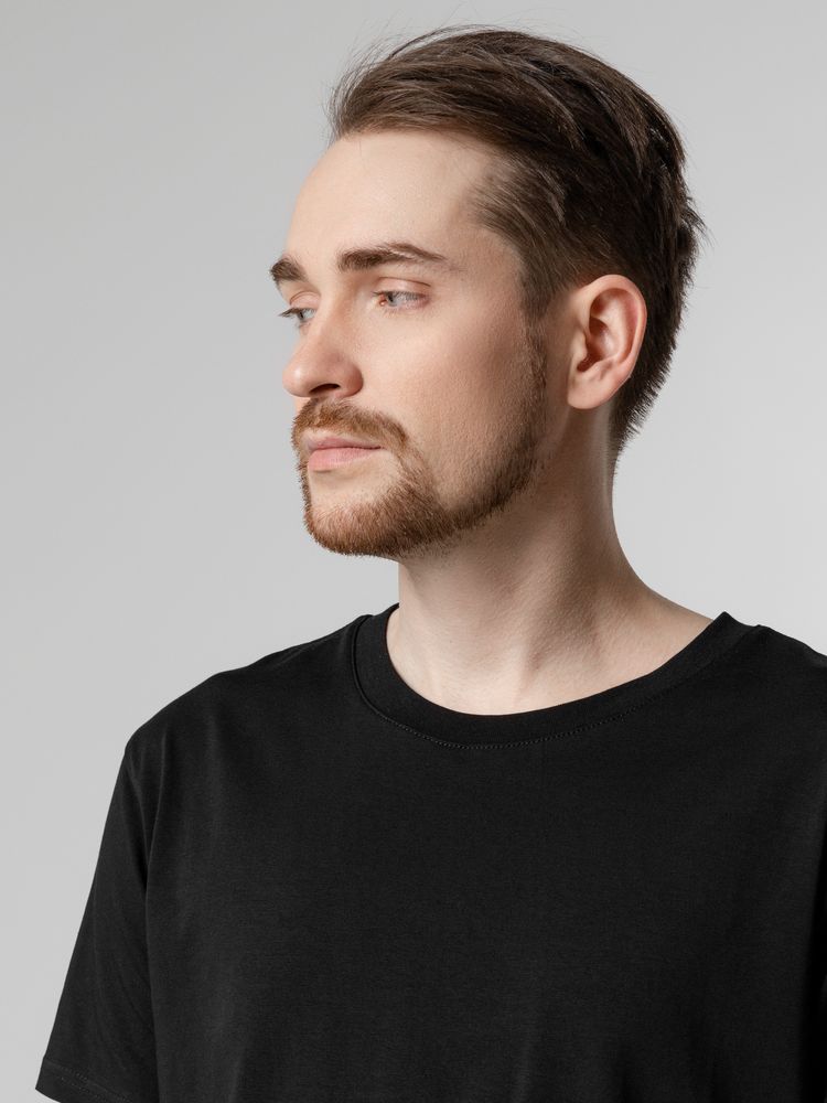 Футболка унисекс Tervu, черная-5