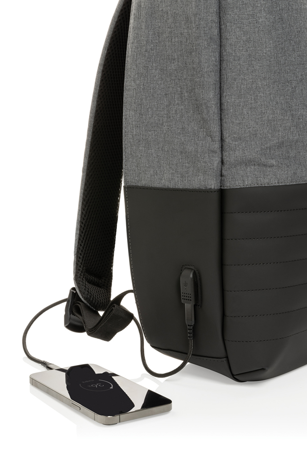 Антикражный рюкзак для ноутбука Swiss Peak с RFID-защитой из rPET AWARE™, 15,6’’-6