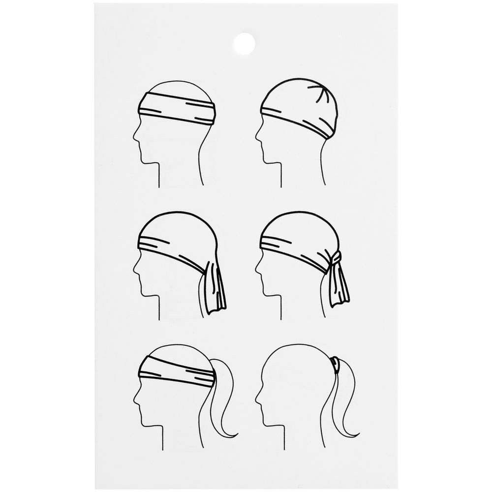 Многофункциональная бандана Dekko, бежевая-2