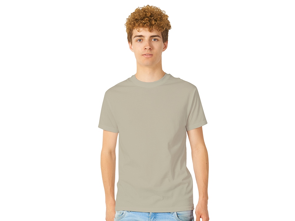 Футболка Heavy Super Club с боковыми швами, мужская, оливковый-0