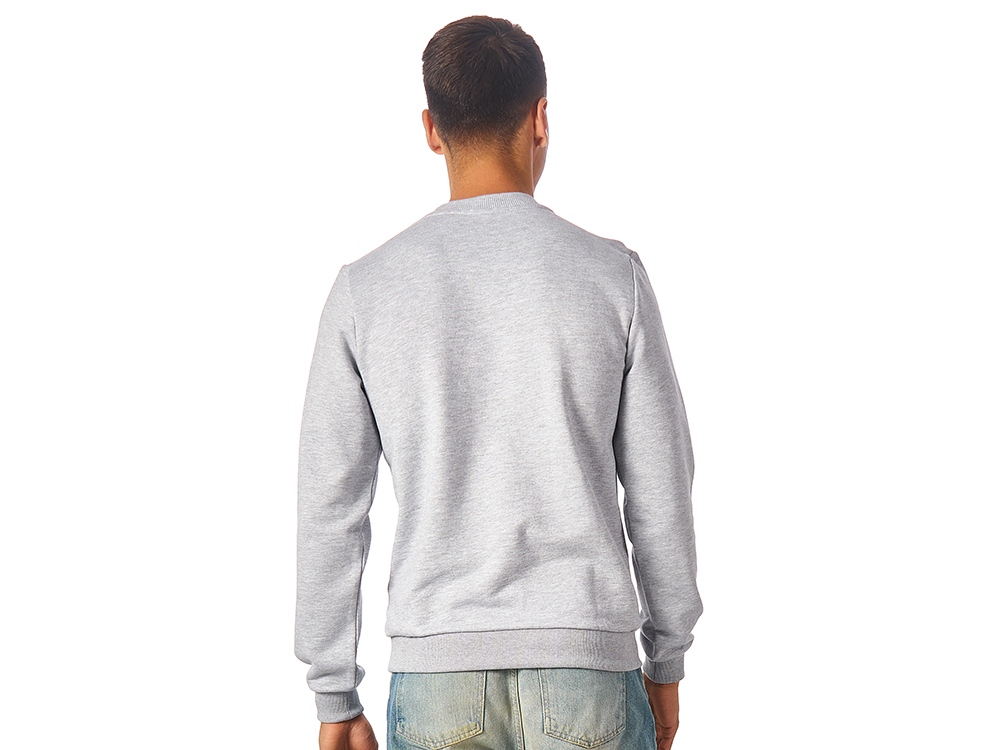 Свитшот Monaco унисекс, серый меланж-4