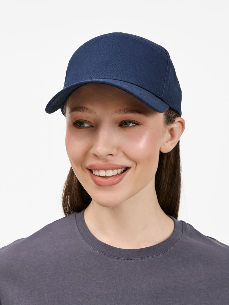 Бейсболка Settaro, темно-синяя-7