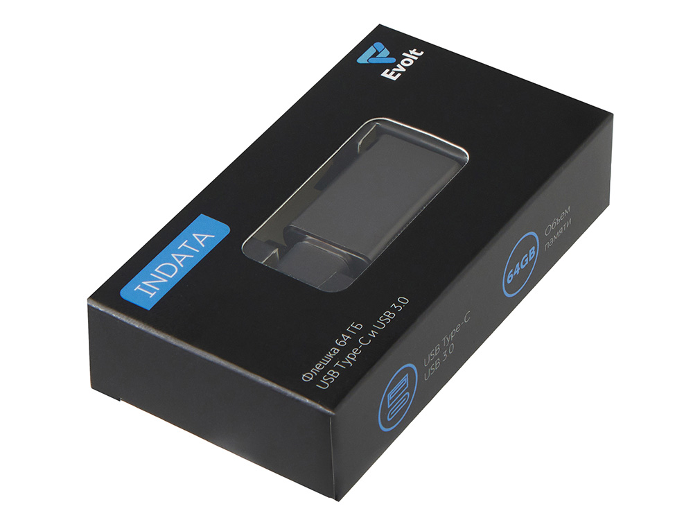 Флешка 64 ГБ USB Type-C 3.0 Индата-5