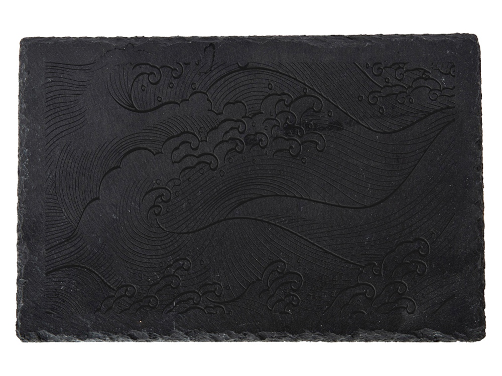 Прямоугольная доска Toscana для закусок, сланцевая 30х20 см-1