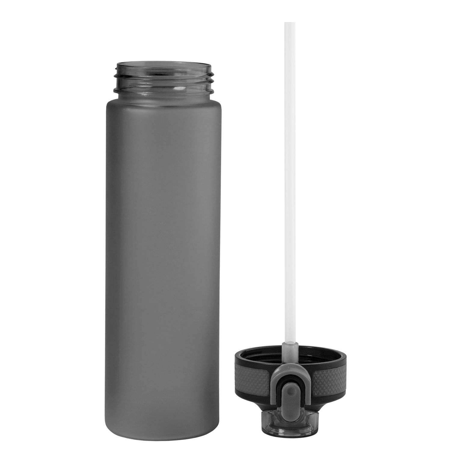 Бутылка для воды Флип (Flip), серая-5