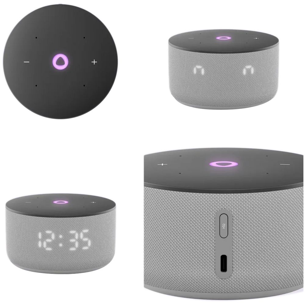 Умная колонка «Яндекс Станция Мини 3», серая-2