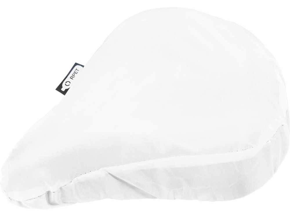 Водонепроницаемый чехол для велосипедного седла из переработанного ПЭТ Jesse, белый-0