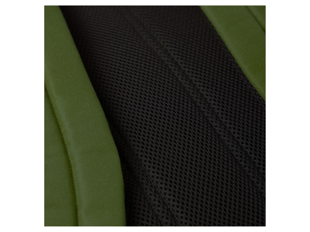 Рюкзак TORBER РАКЕТА с отделением для ноутбука 15,6, зеленый, полиэстер 600D, 46 х 30 x 13 см-4