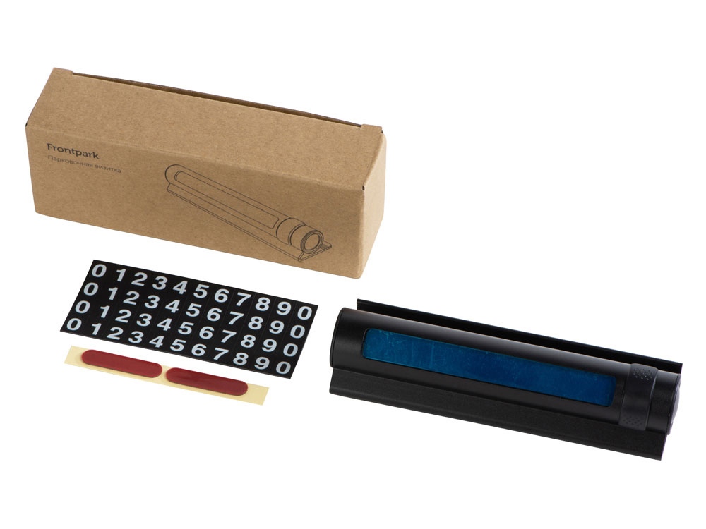 Парковочная табличка Frontpark, черный-8