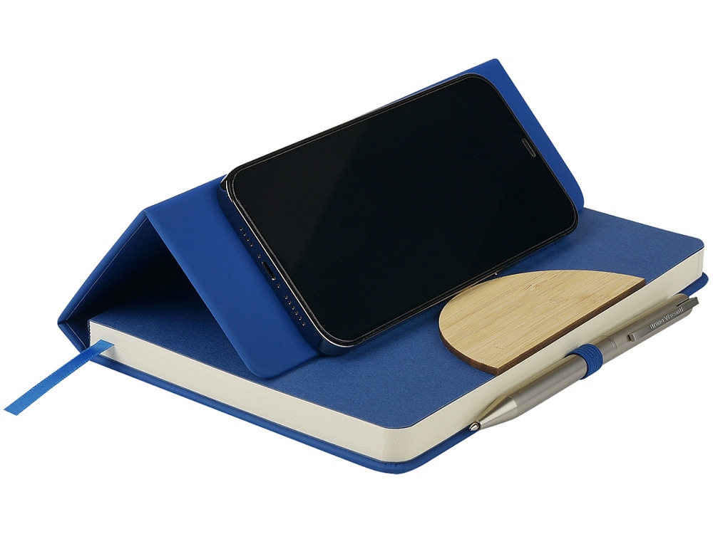 Ежедневник недатированный А5 Bosforo, синий-1