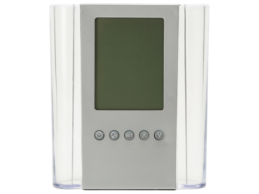 Подставка Минута, прозрачный/серебристый-4