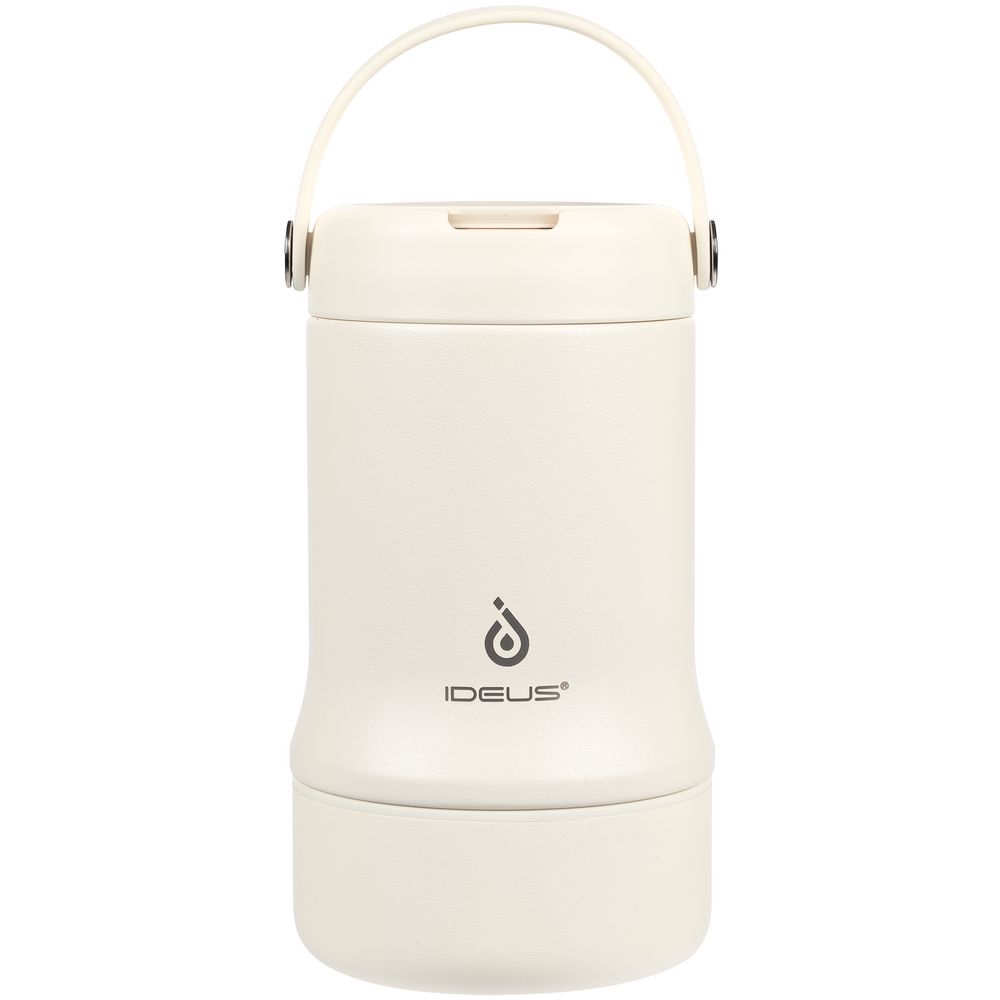 Термос для еды Tabenodo, белый (молочный)-1