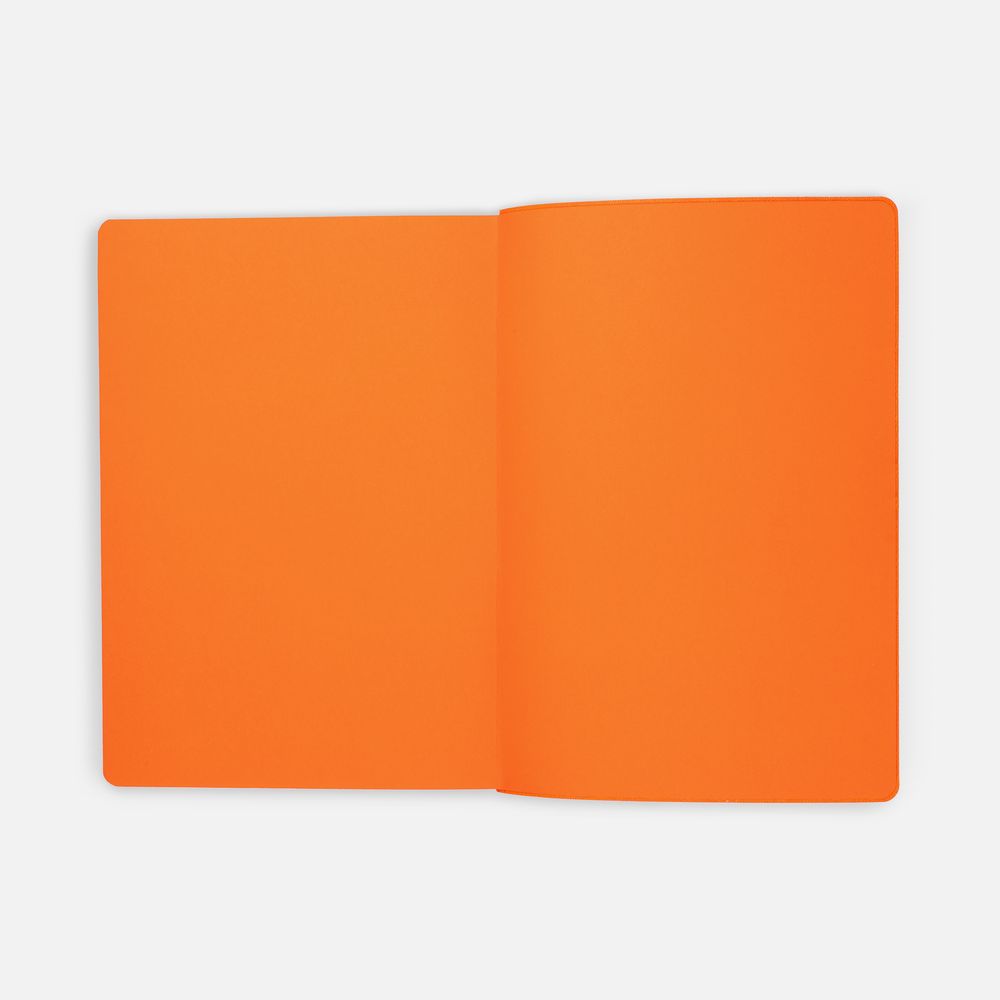 Ежедневник Flexpen Shall, недатированный, оранжевый-4