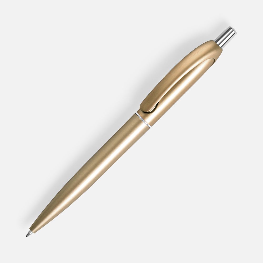Ручка шариковая Bright Spark, золотистая-1