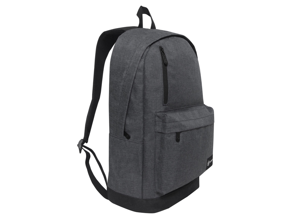 Рюкзак TORBER GRAFFI, серый, полиэстер меланж, 46 х 29 x 18 см-1