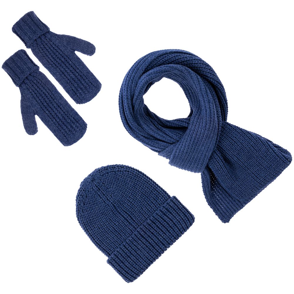 Шапка Nordkyn, синий меланж-2