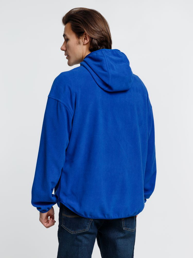 Анорак флисовый унисекс Fliska, ярко-синий-4