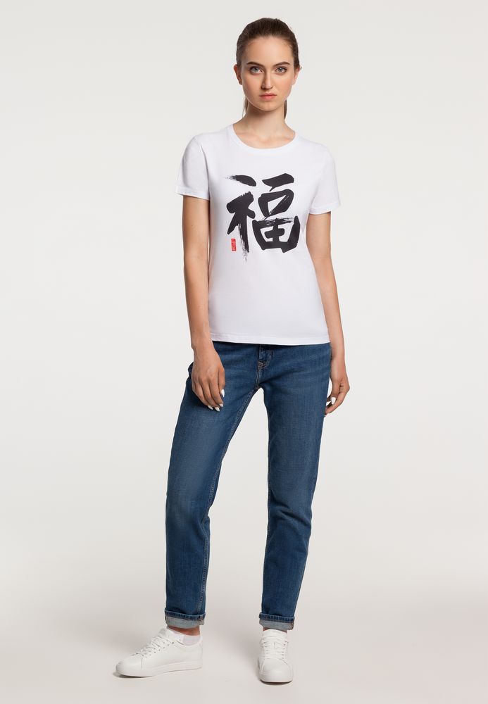 Футболка женская «Вечные ценности. Счастье», белая-2