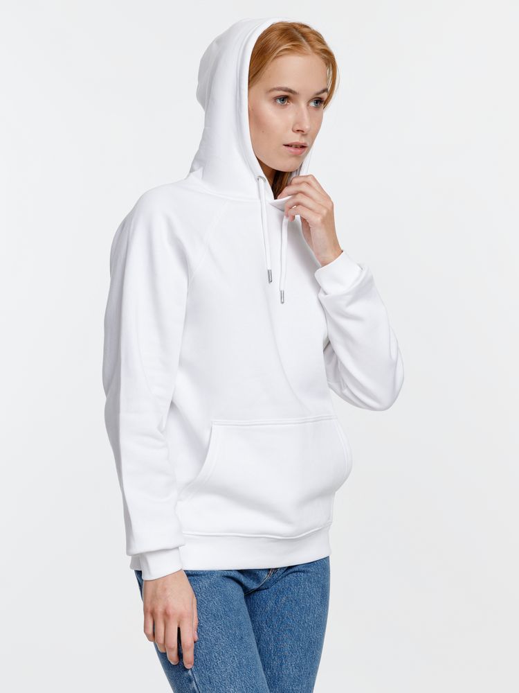 Толстовка унисекс Stellar, белая-6