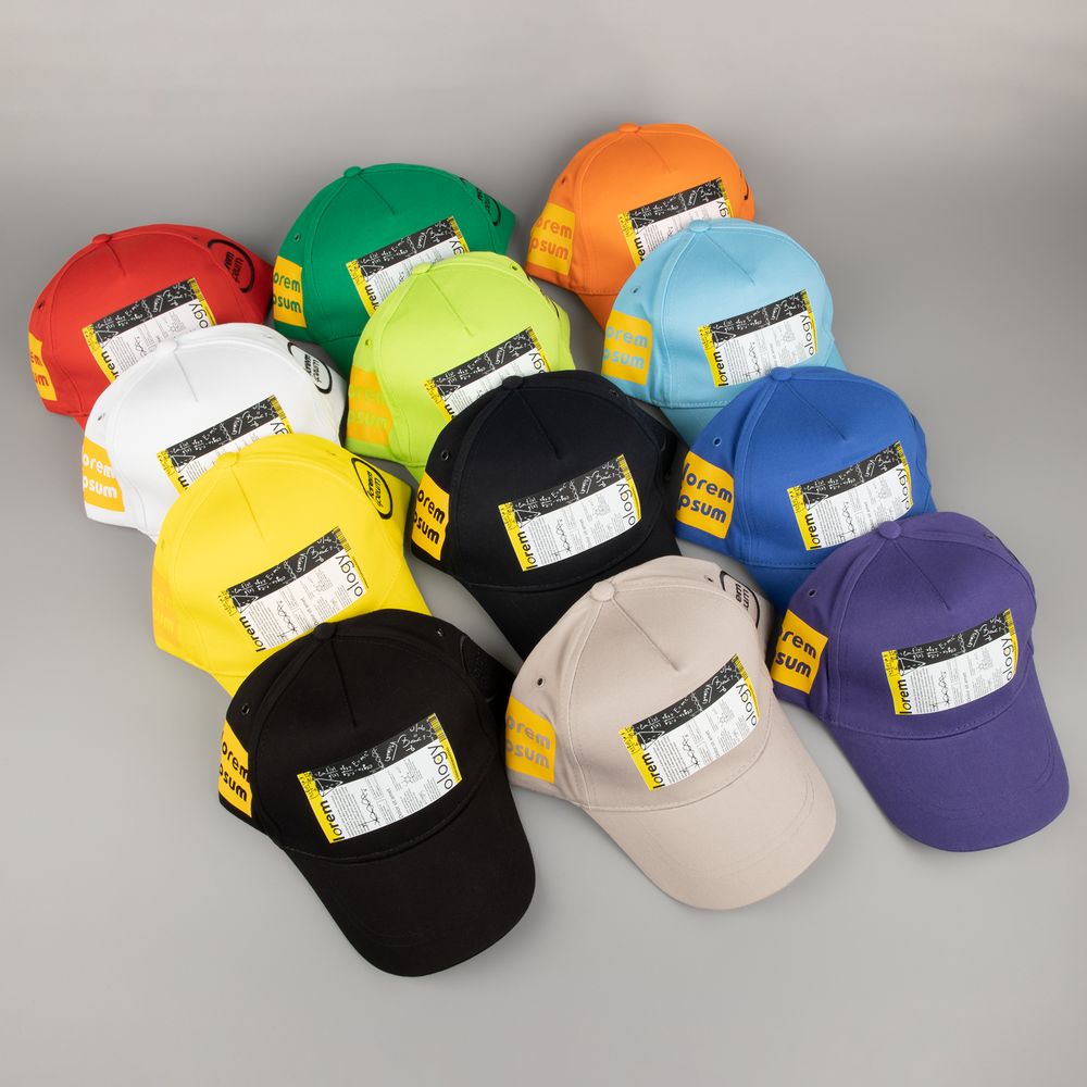 Бейсболка Convention, голубая-3