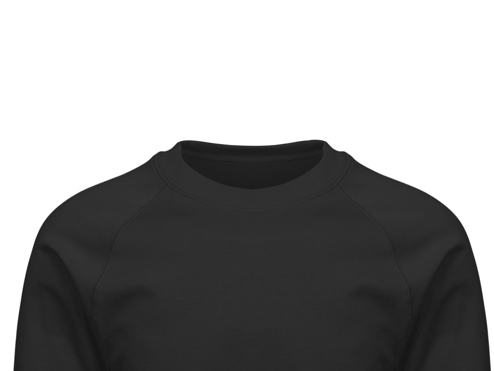 Свитшот оверсайз с рукавом реглан Belgrade, унисекс, черный-16