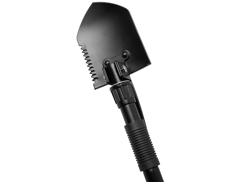 Складная лопата c чехлом Spade, черный-10