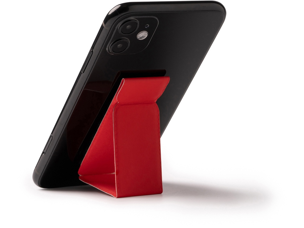 Держатель-подставка для смартфона Morgan, красный-0