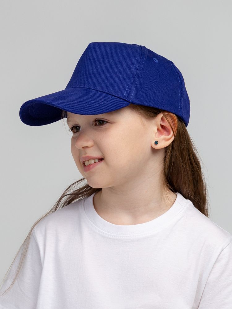 Бейсболка детская Standard Kids, синяя-2