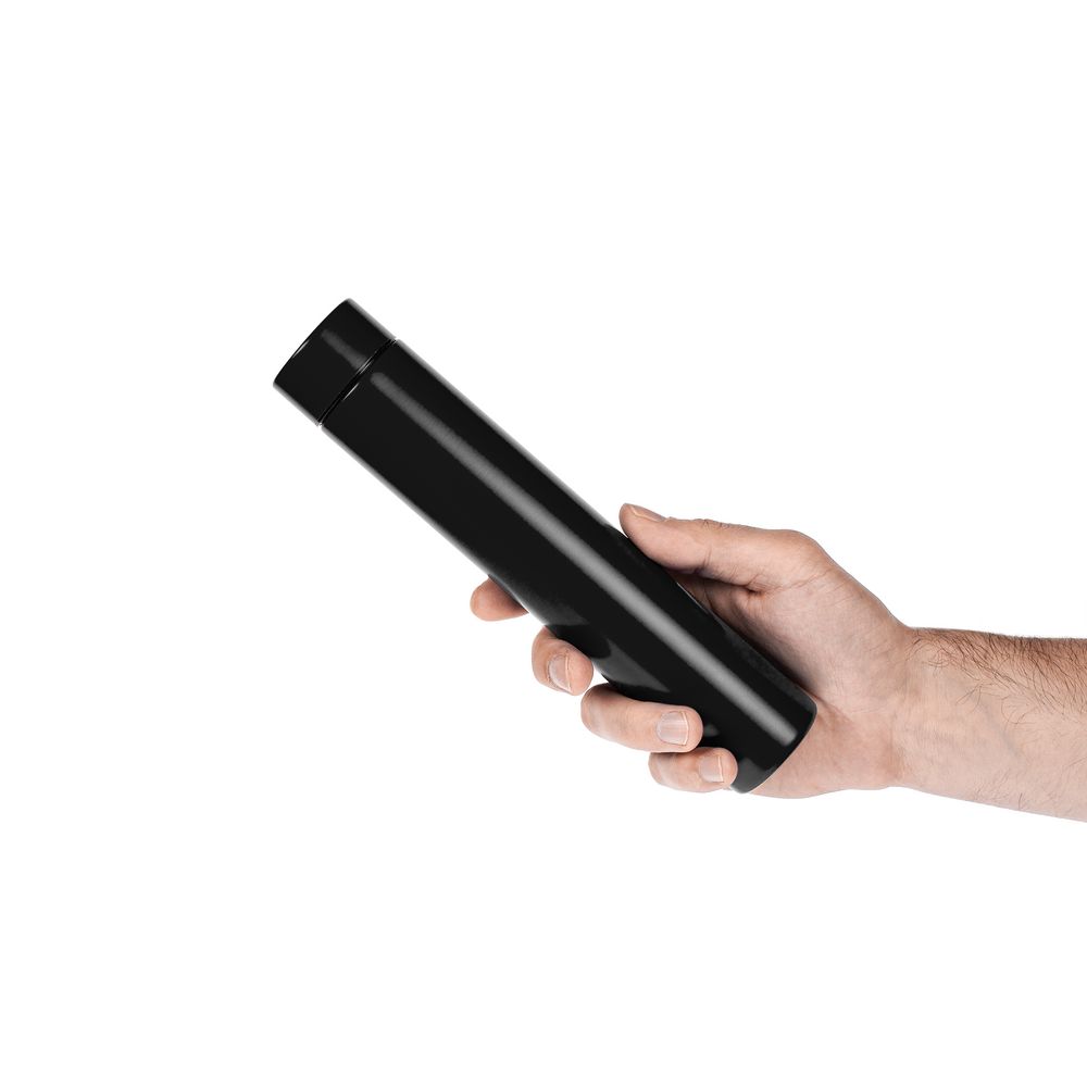 Термобутылка Metropolis, черная-2