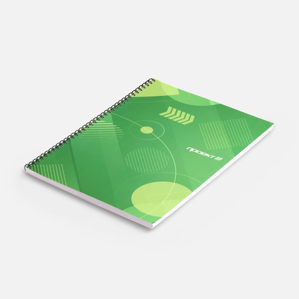 Блокнот на заказ Sketch Print M, в клетку-1