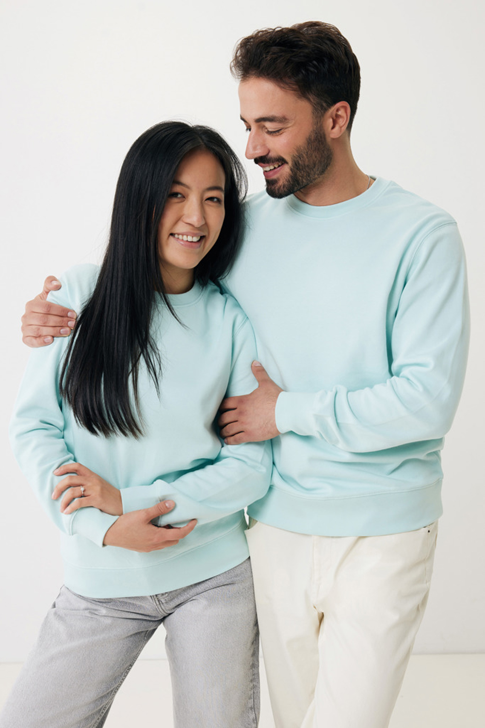 Свитшот Iqoniq Etosha из переработанного хлопка, унисекс, 280 г/м²-5