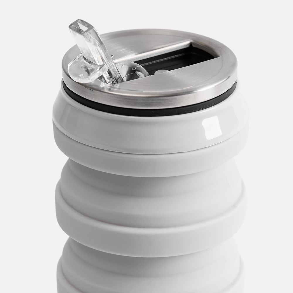 Складная бутылка для воды Folla, серая-2