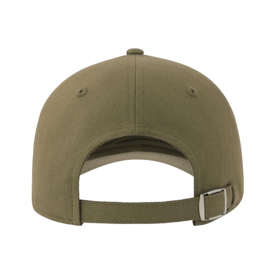 Бейсболка LIBERTY SANDWICH-S 270, 6 клиньев, металлическая застежка, оливковый, белый-6