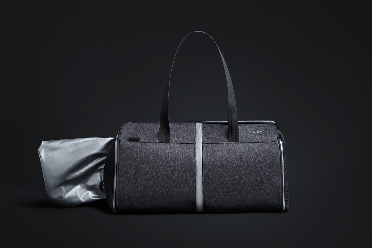 Спортивная KORIN сумка FlexPack Gym 49х26х23 см, темно-серая-18