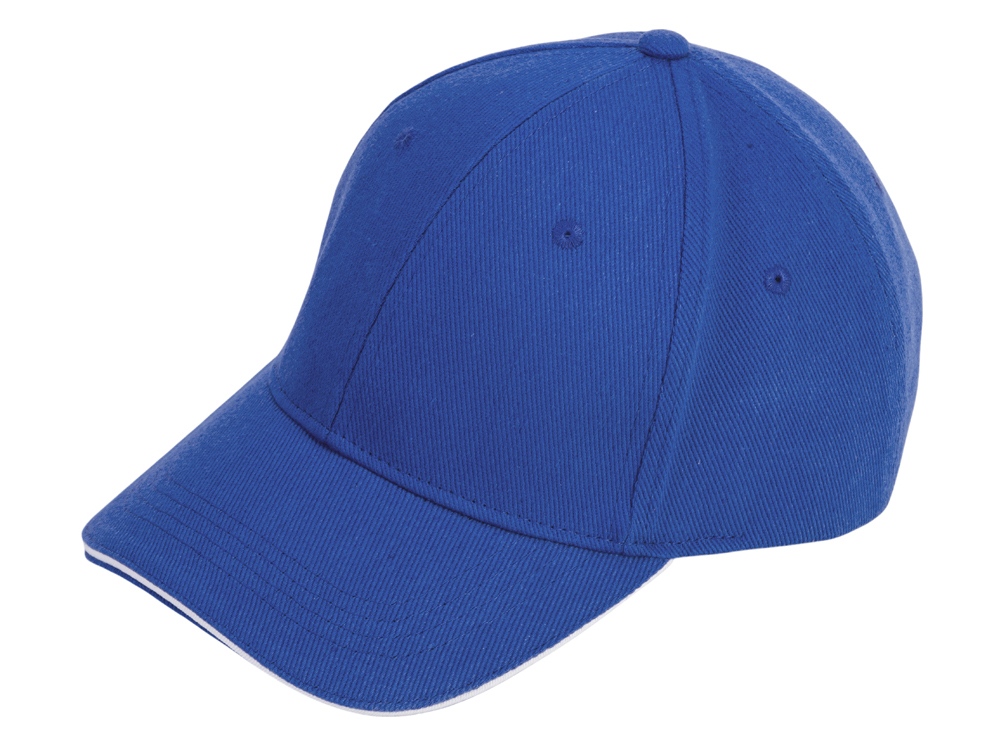 Бейсболка Cancun, классический синий/белый-3